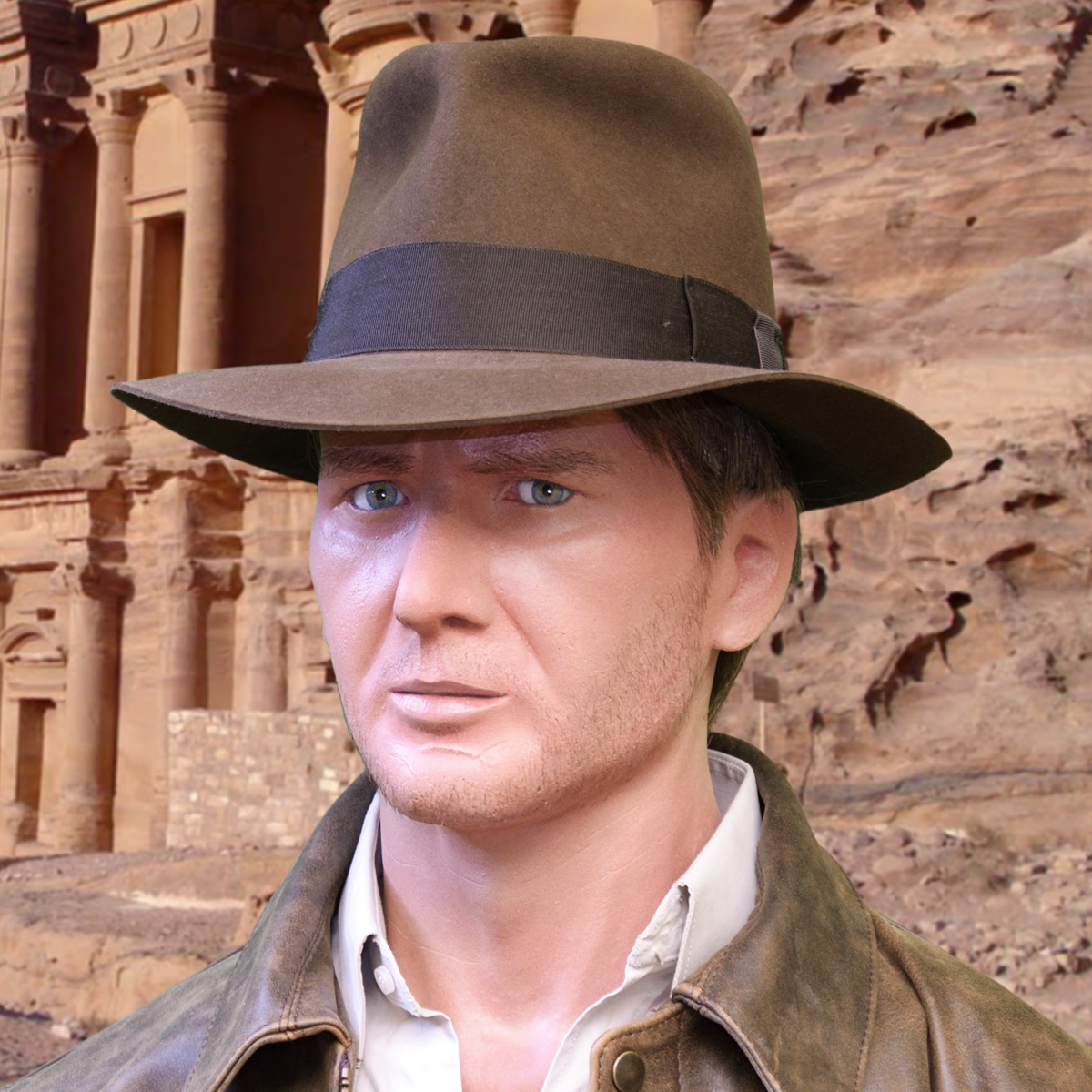 Indiana Jones Fur Felt Fedora Hat